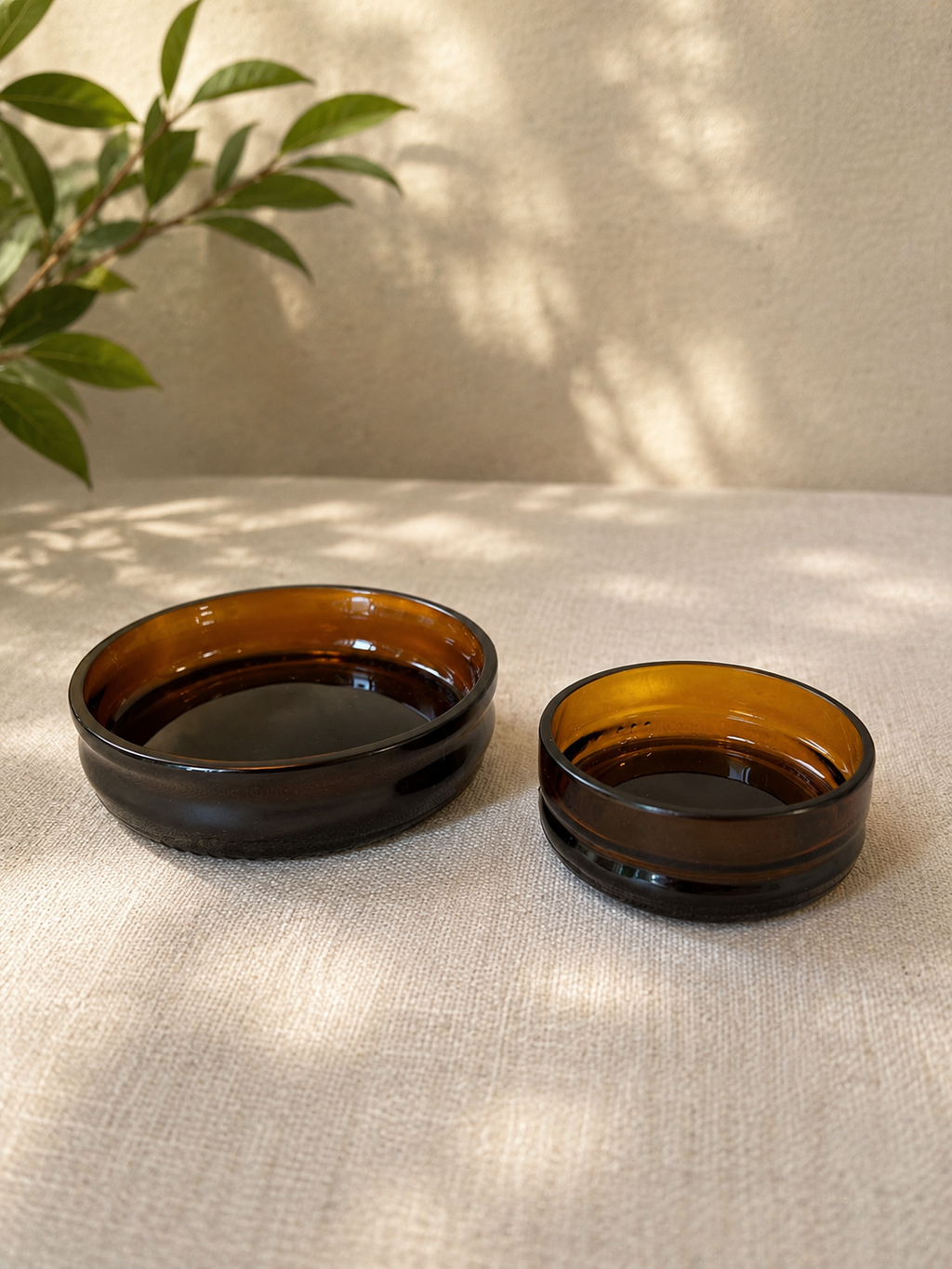Found Form Amber Ring Dish