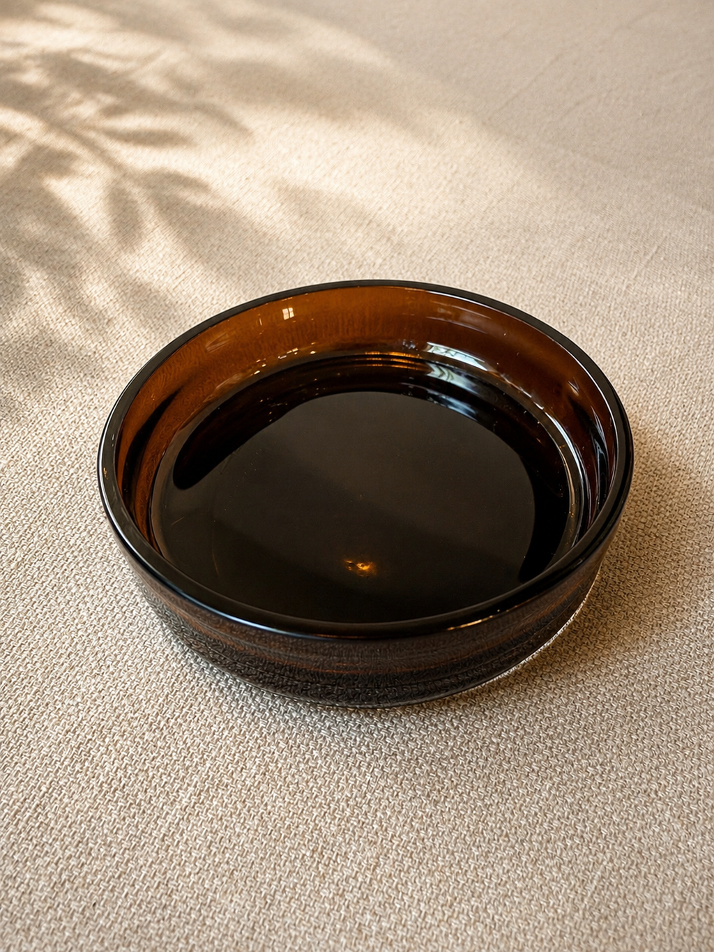 Found Form Amber Ring Dish