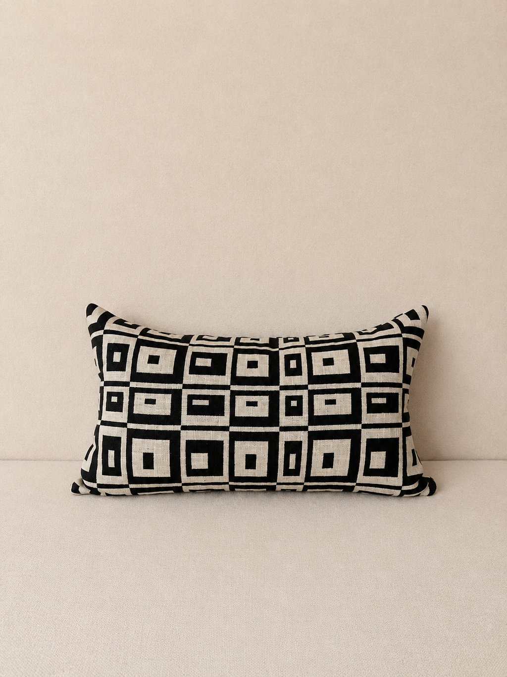 Kinetic Grid Pillow
